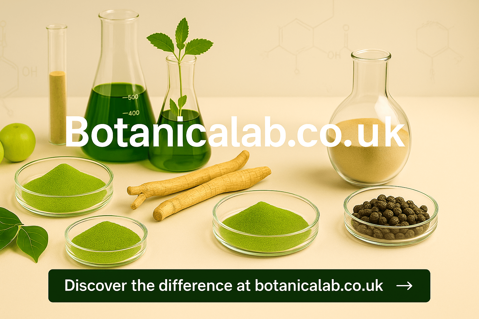 Ayurvedic Herbs Image	botanicalab-ayurvedic-herbs-biosciences.jpg	Ashwagandha, Amla, and Tulsi representing Ayurveda meets biosciences