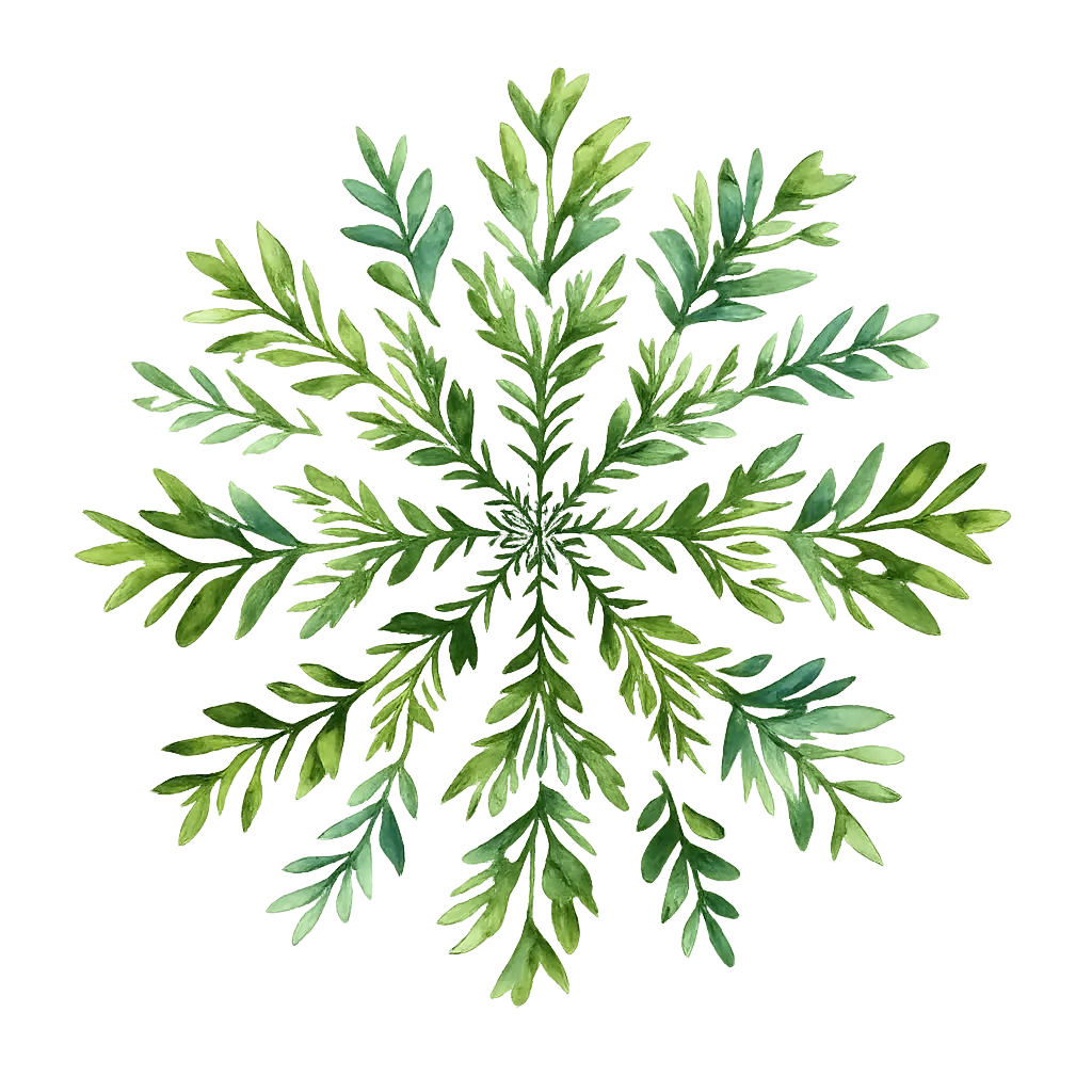Combination of adaptogenic botanicals illustrating herbal synergy